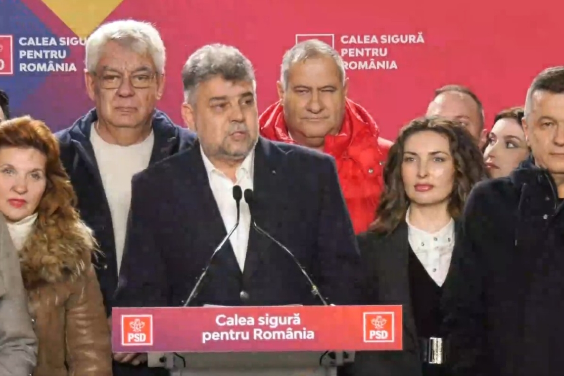 PSD rămâne cel mai mare partid din România! Marcel Ciolacu: Este un semnal important pe care românii l-au transmis clasei politice