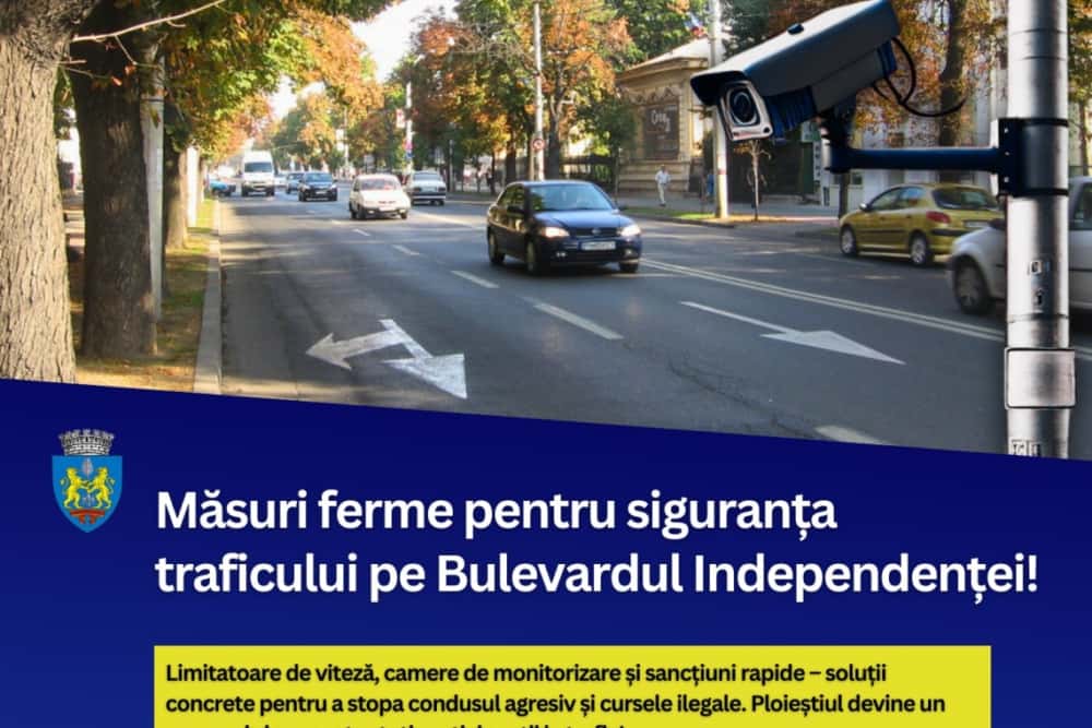 Primele măsuri pentru combaterea curselor ilegale de mașini, în Ploiești