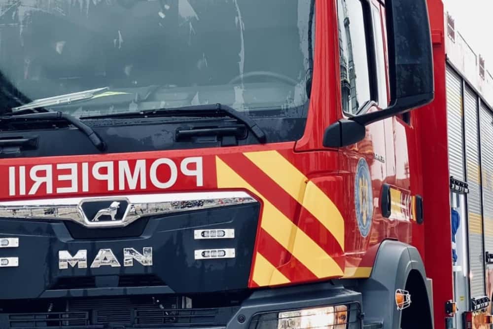 Incendiu la o fabrică din Câmpina