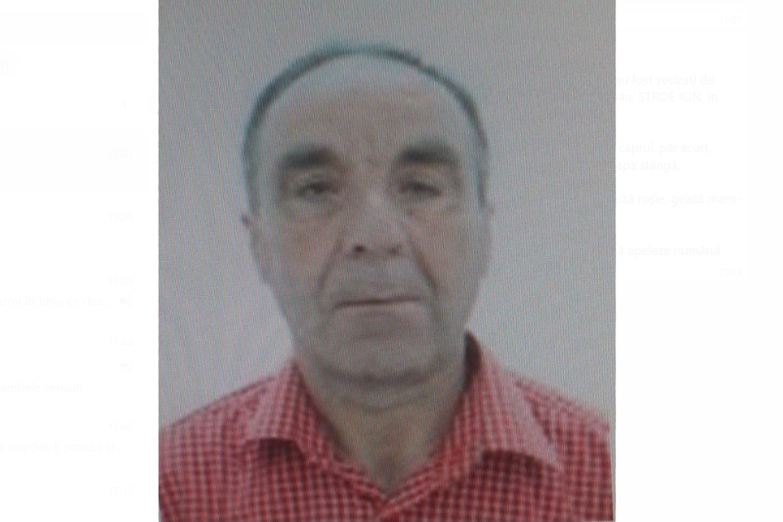 Un bărbat din comuna Salcia, dat dispărut de cuscrul său. Dacă știți ceva despre el, sunați la 112!
