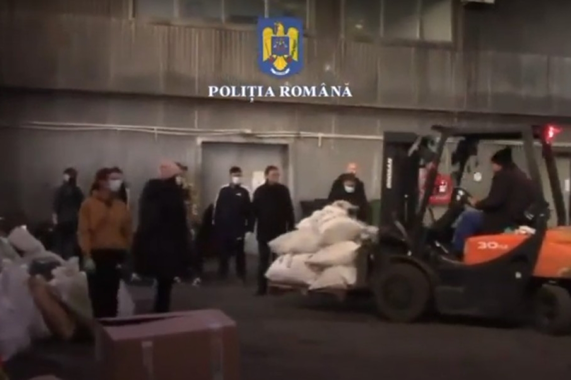 Aproape trei tone de droguri au fost distruse de Poliția Română, săptămâna trecută