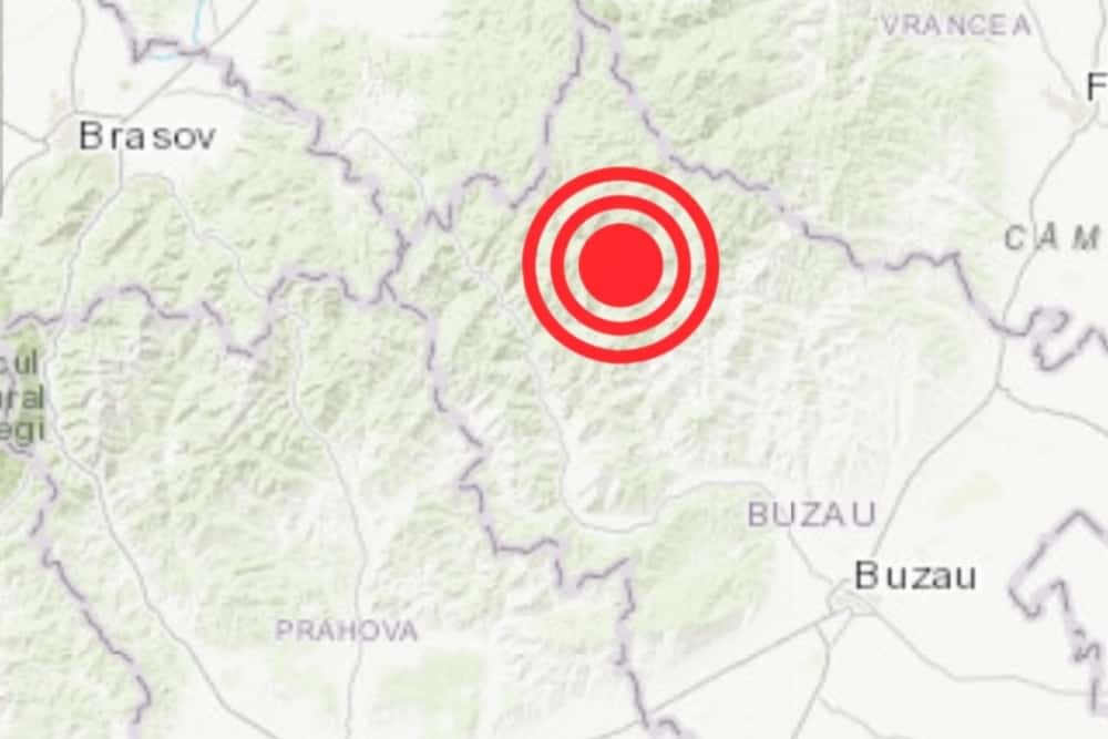 Cutremur, vineri dimineață, în zona seismică Vrancea
