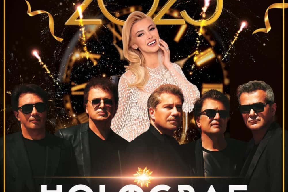 Laserele vor înlocui focurile de artificii, la Câmpina! În noaptea de Revelion vor concerta Andreea Bălan și trupa Holograf