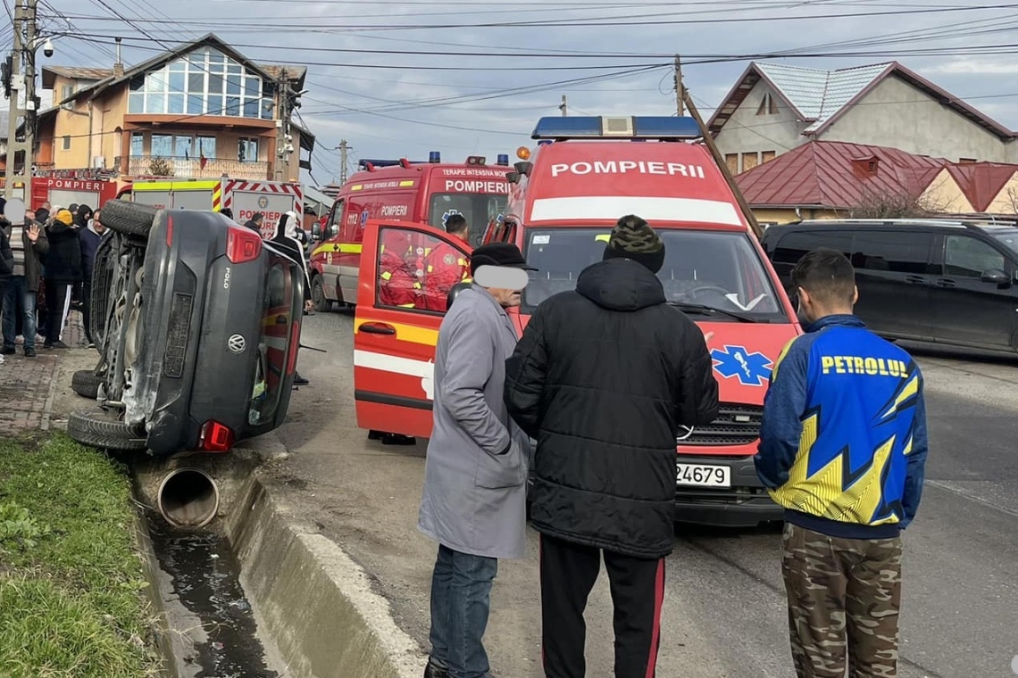 Două femei au fost rănite într-un accident produs în comuna Bucov