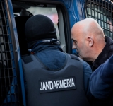Horațiu Potra și fiul său, ridicați de jandarmi la mitingul din centrul Capitalei, organizat de AUR
