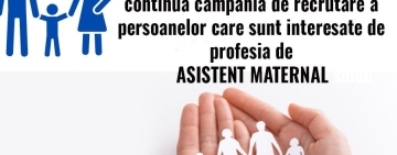 DGASPC Prahova continuă campania de recrutare pentru obținerea atestatului de ASISTENT MATERNAL