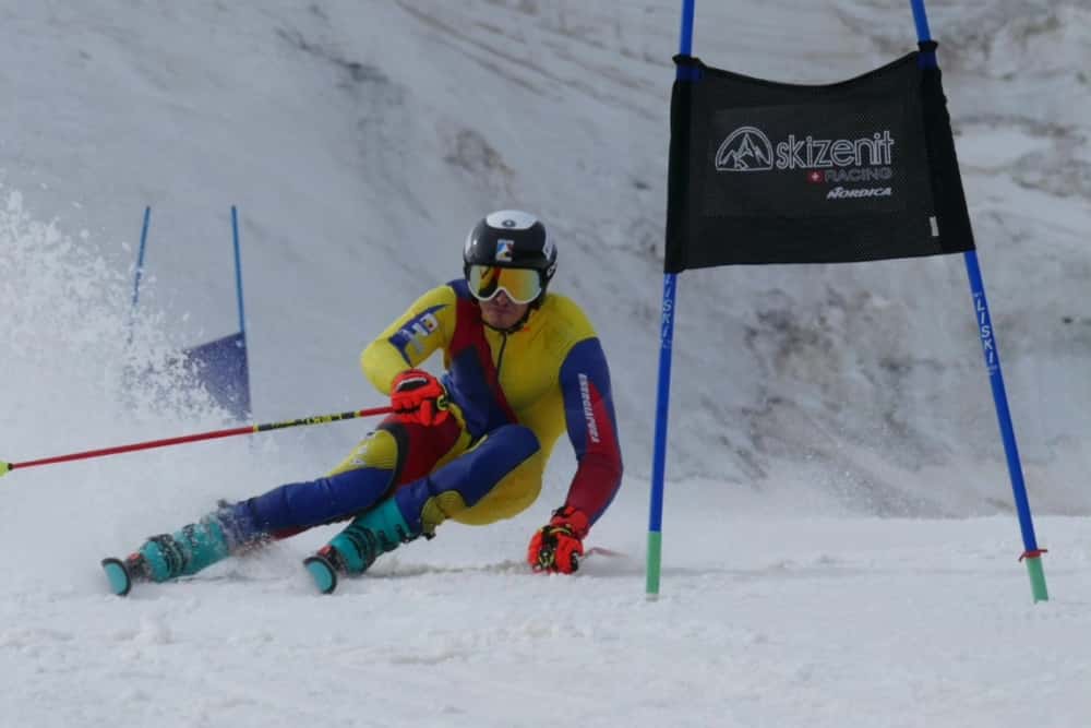 Azugeanul Alexandru Ștefănescu, la Campionatul Mondial de Schi Alpin Saalbach 2025. Îți ținem pumnii strânși, Alex!