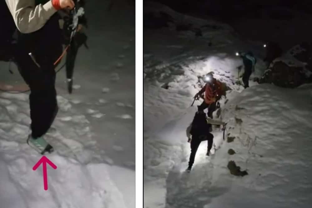 Inconștiență în Bucegi/ Au văzut panourile de avertizare, dar au urcat pe traseu încălțați cu adidași!