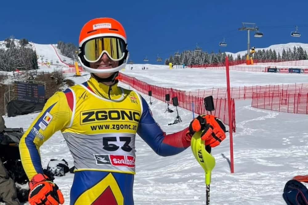 UPDATE/ Schiorul Alex Ștefănescu, din Azuga, reprezintă România și la slalom, în cadrul Campionatului Mondial de Schi Alpin de la Saalbach
