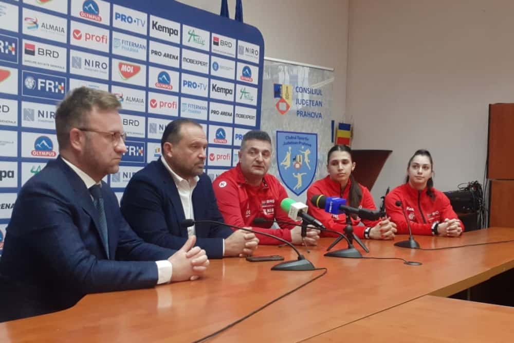 Meci mare, marți, în Sala Olimpia! Naționala de handbal feminin joacă mâine un meci amical cu CS Județean Prahova