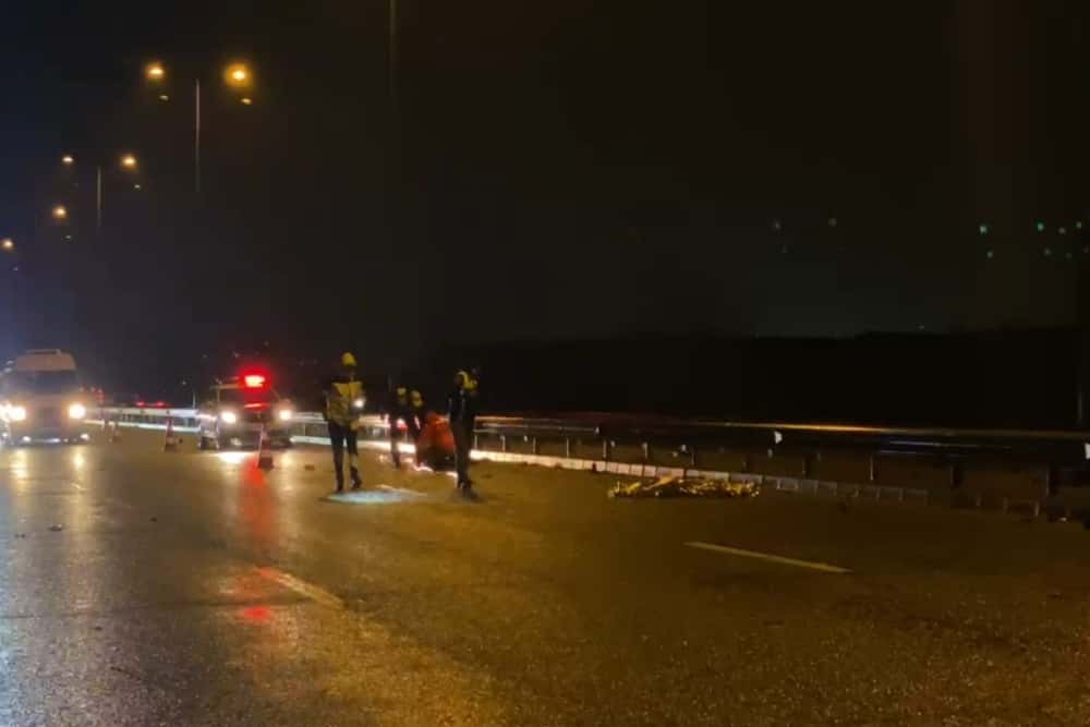 Accident mortal/ Pieton lovit de trei autoturisme, pe autostrada București - Ploiești