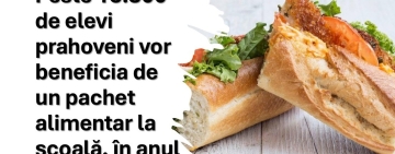Peste 15.300 de elevi prahoveni vor primi la școală pachet alimentar, în acest an. Aflați unitățile de învățământ incluse în program