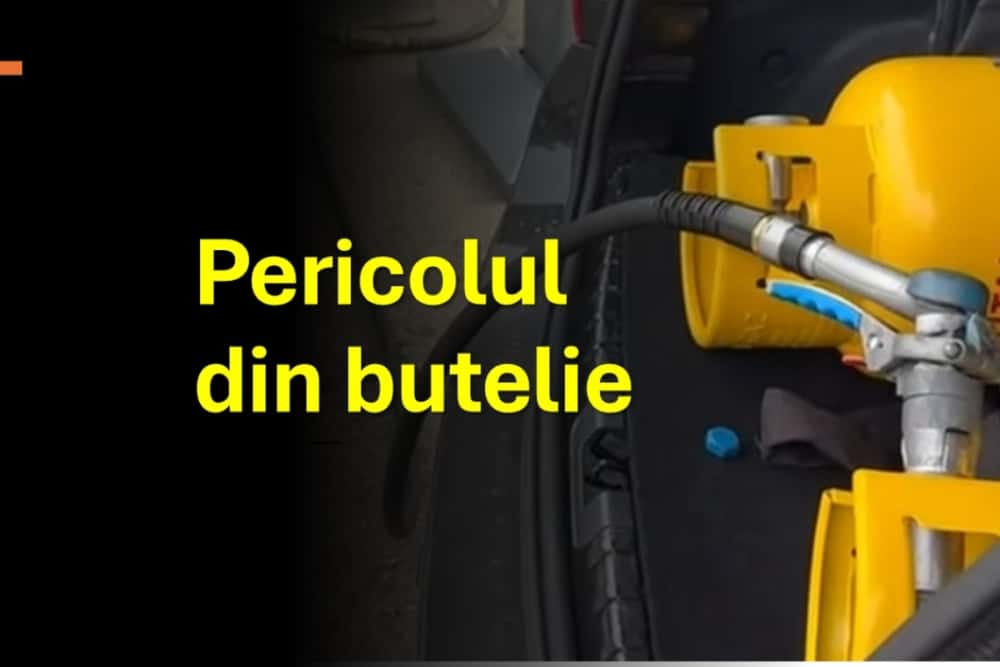 Piedone închide trei firme care umpleau butelii pentru aragaz cu GPL