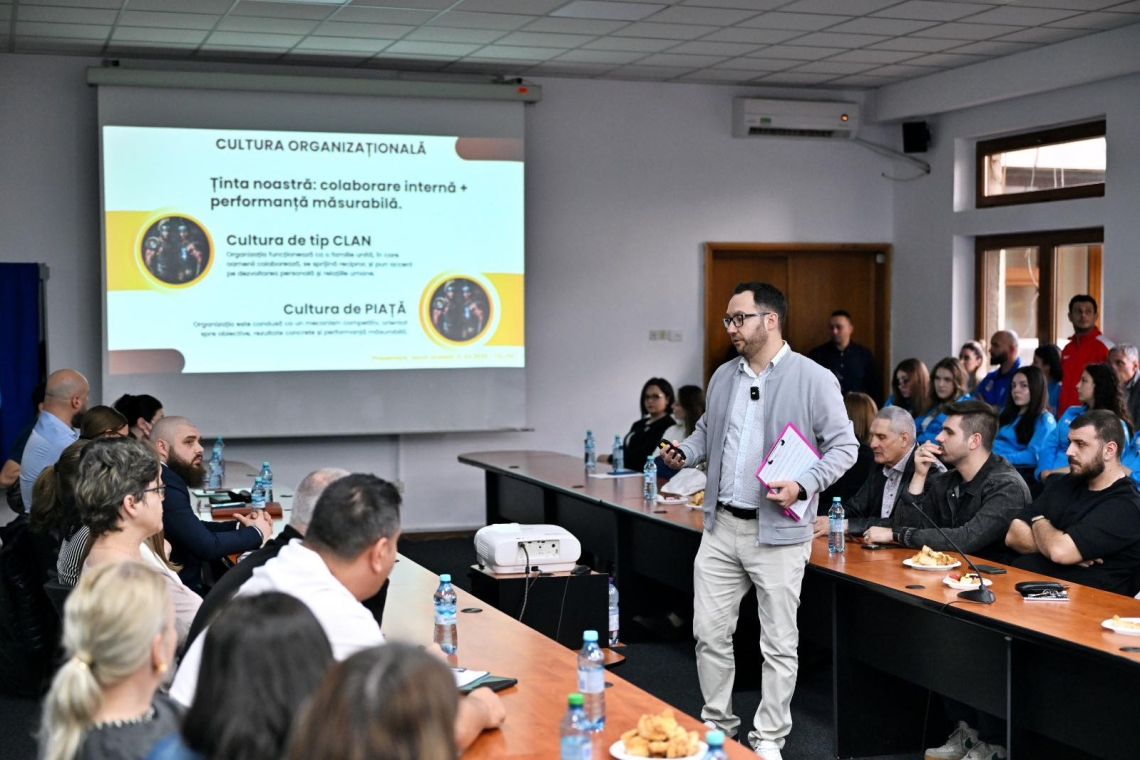 Viziunea performanței în sportul prahovean, un eveniment în premieră, marca Ionuț Urzeală (Club Sportiv Județean Prahova)