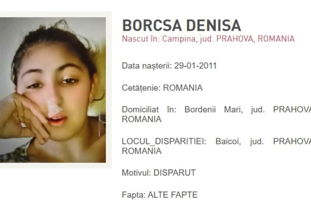 UPDATE/O copilă de 14 ani, dată dispărută de tatăl său după ce a plecat de la o stână din Băicoi