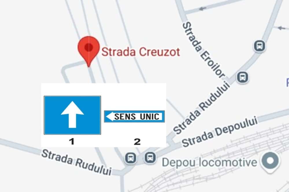 Se instituie SENS UNIC pe trei străzi înguste din cartierul Rudului