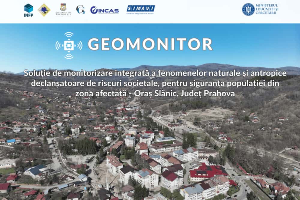 Zona orașului Slănic, monitorizată de un grup de experți, cu ajutorul celor mai noi tehnologii. Ce este proiectul GEOMONITOR