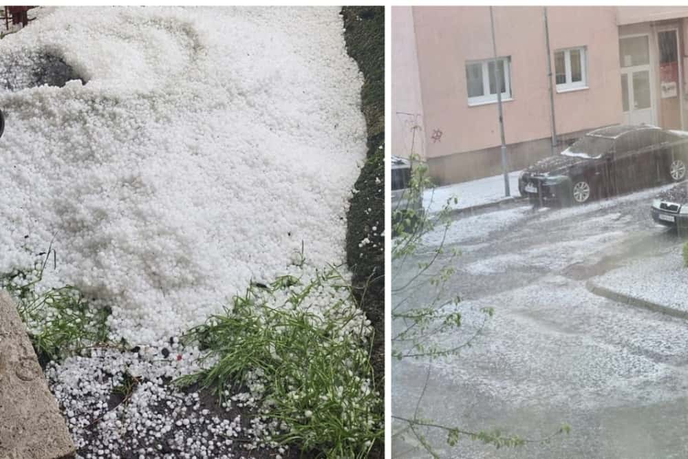 Grindina a început să facă ravagii în zonele cu Cod galben