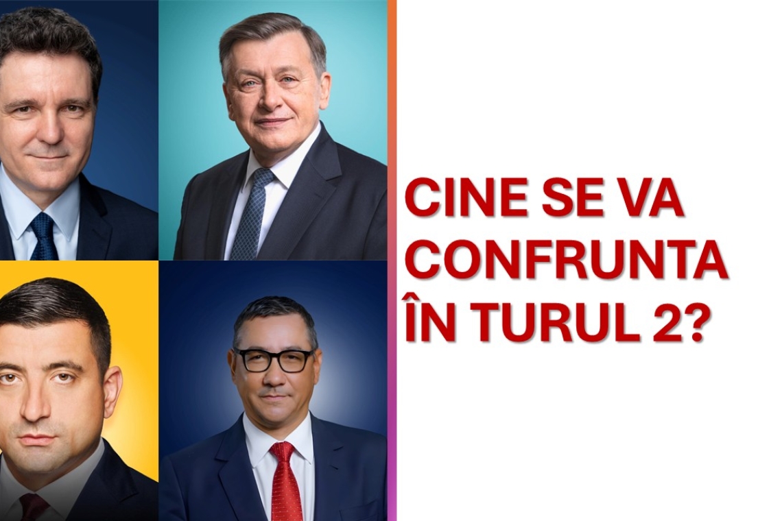 Cine va intra în turul doi, alături de George Simion?