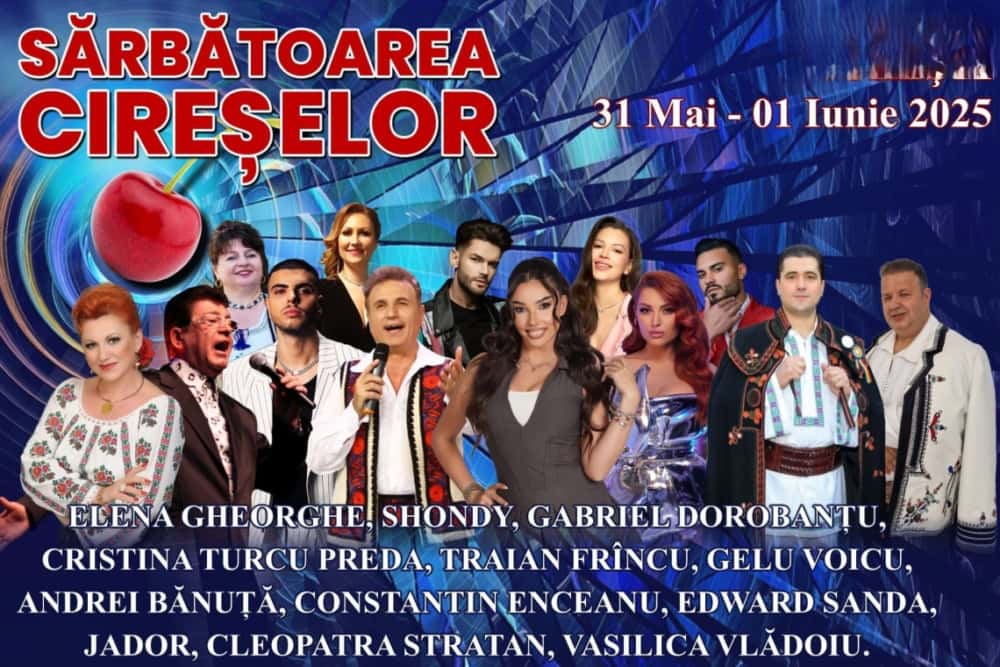 Ai, n-ai cireșe, o pui de ”Sărbătoarea Cireșelor”! Ce sumă considerabilă alocă o primărie din Prahova, în plină criză, pentru ”cântări”