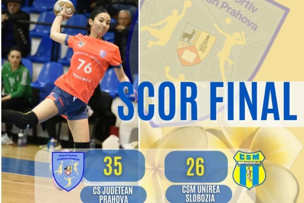 Handbalistele de la CS Județean Prahova, promovate în Liga Florilor de pe primul loc!