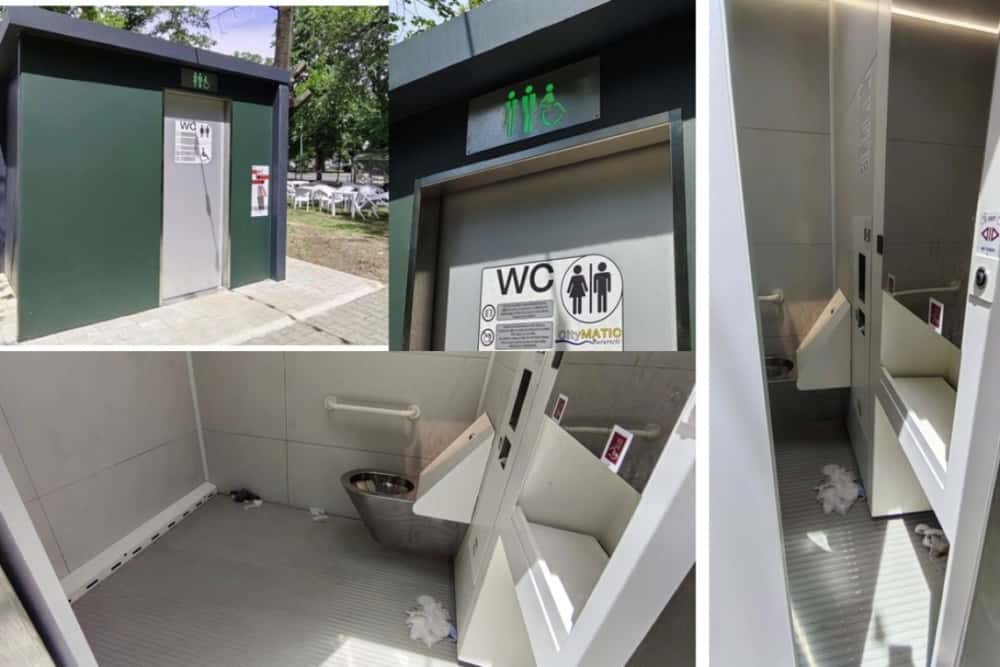 Vă trec unele ”nevoi”? Ocoliți ”toaleta ecologică inteligentă” de lângă Spitalul de Pediatrie!