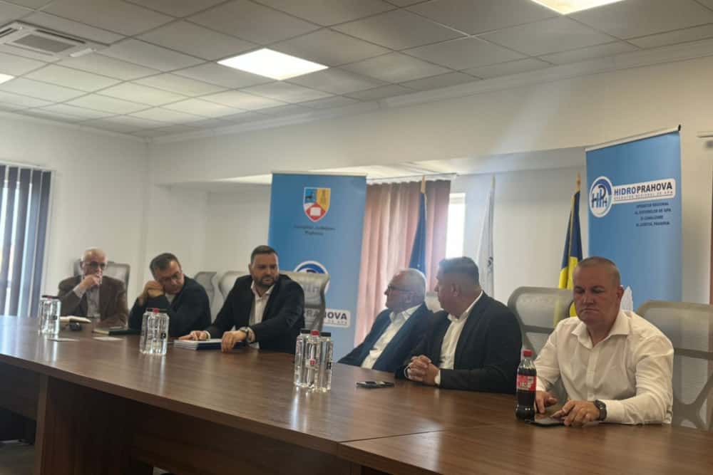 Investiție majoră în infrastructura de apă și canalizare: contract de peste 265 milioane lei, semnat de HIDRO PRAHOVA S.A.