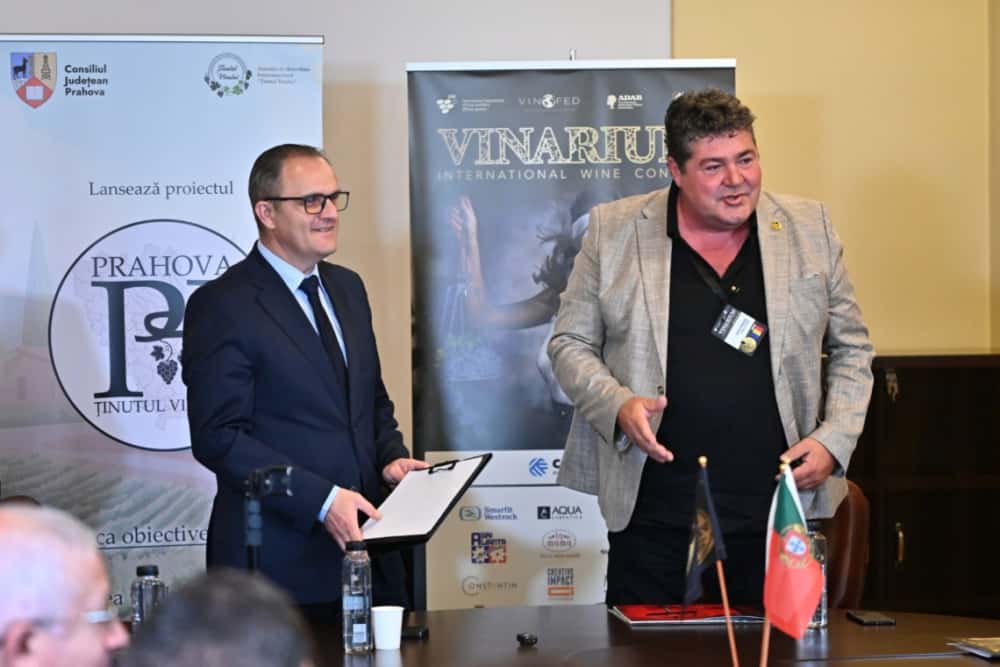 ”Prahova - Ținutul Vinului”, proiect al Consiliului Județean, lansat la Ploiești cu ocazia Concursului Internațional de Vinuri VINARIUM