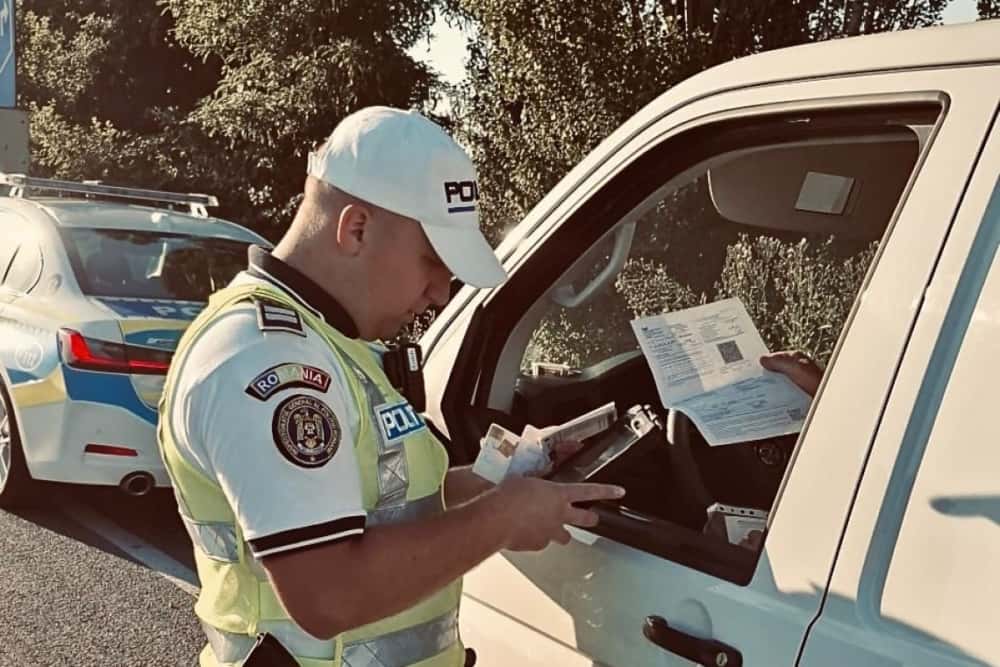 Acțiune rutieră pentru siguranța participanților la trafic pe Drumul Național 1, în Brazi
