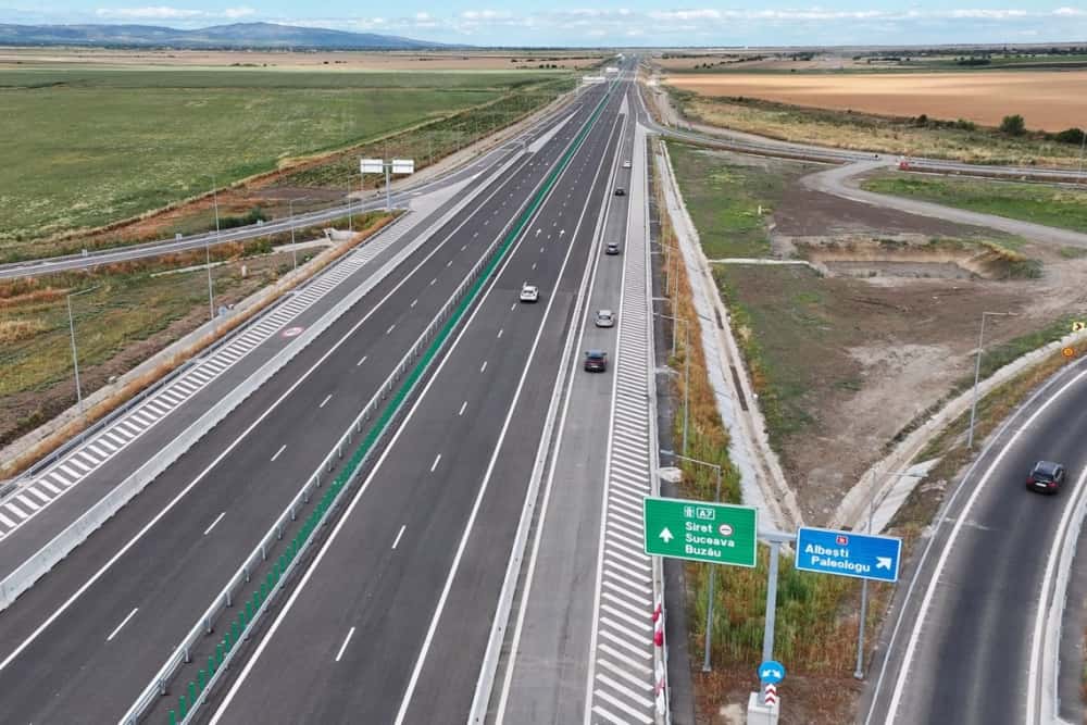 S-au ridicat restricțiile de circulație pe A7, lotul Dumbrava-Mizil