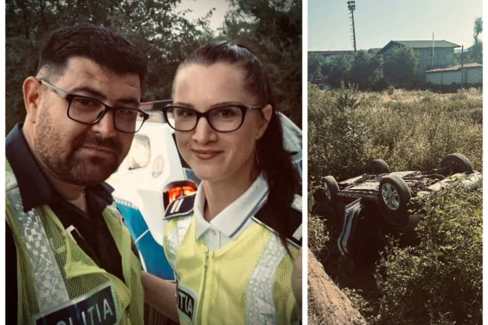 Mesaj de mulțumire din partea unei mămici pentru doi polițiști din Vălenii de Munte - Mădălin și Roxana