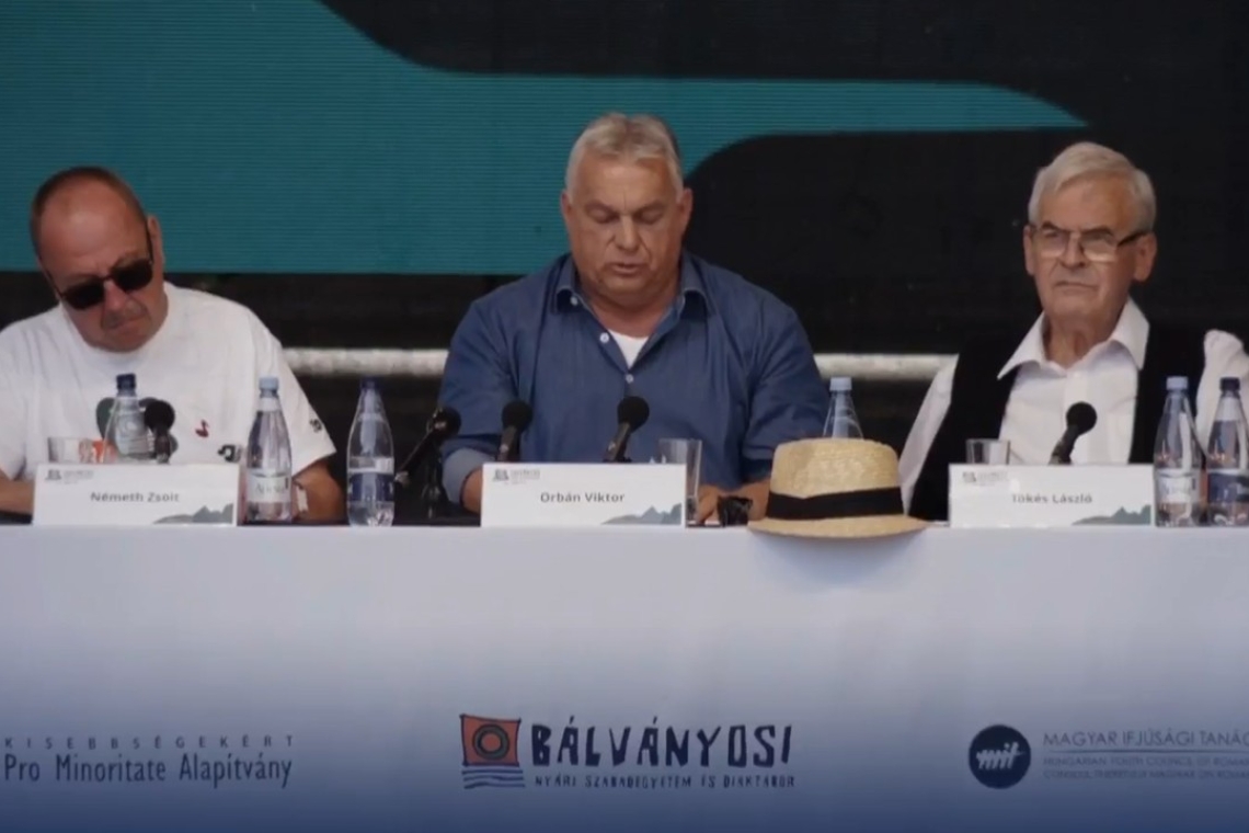 Băile Tușnad | Viktor Orban, premierul Ungariei, atrage atenția asupra riscului declanșării unui război în Europa!