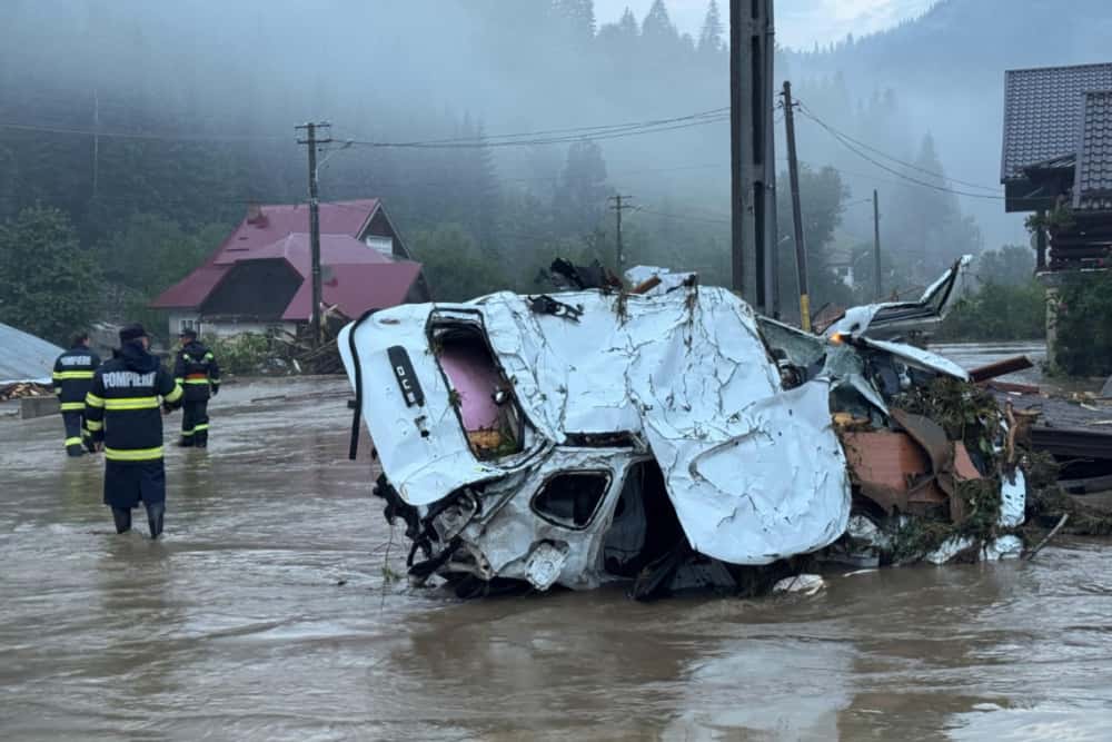 Inundațiile au făcut prăpăd în zeci de localități din țară!