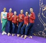 Fetele de la CSM Ploiești, vicecampioane naționale în concursul pe echipe la gimnastică ritmică!