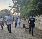 Cățelul Vof, ajutorul blănos al jandarmilor la festivalul din Florești