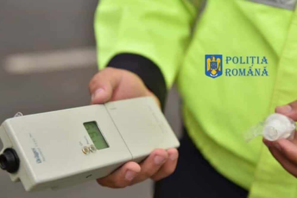 Tânăr de 19 ani, prins băut la volan în Slănic. Ce alcoolemie avea