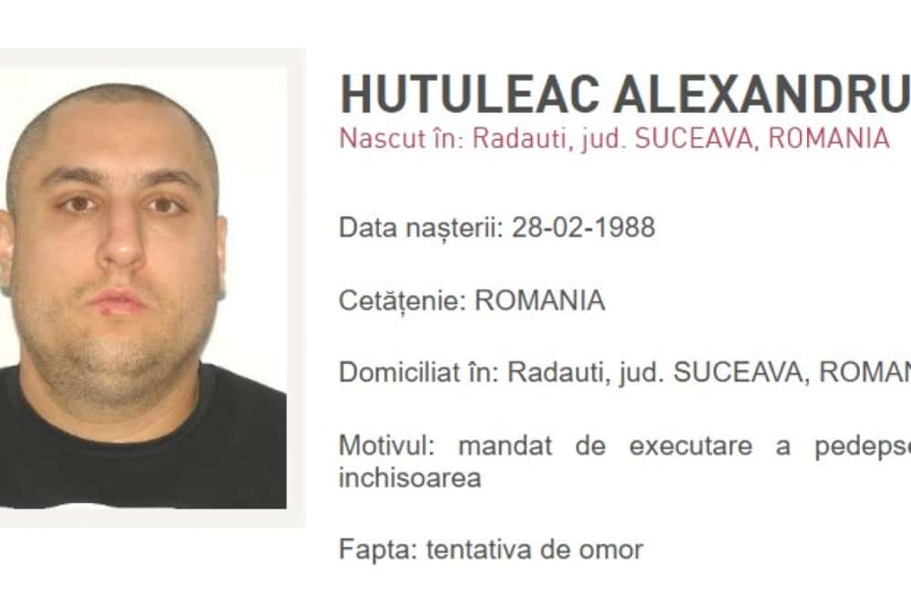 Fugarul care a lovit un polițist cu sabia în cap a fost prins în Norvegia și adus în țară. Are de ispășit 12 ani și 8 luni după gratii