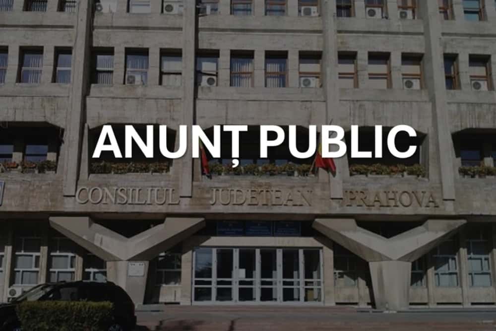 ANUNȚ PUBLIC PRIVIND DECIZIA ETAPEI DE ÎNCADRARE