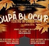 Teatrul „Toma Caragiu” aduce spectacolele în mijlocul ploieștenilor prin proiectul „După blocuri – teatru în cartiere”