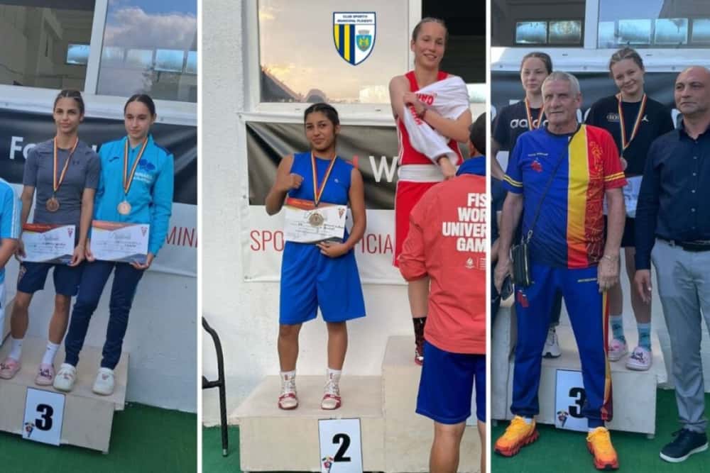 Saviola Ghiompirică, de la CSM Ploiești, vicecampioană națională la box junioare