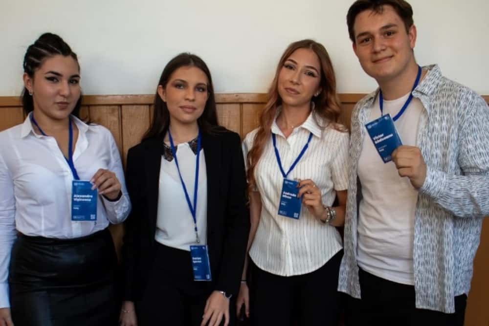 Echipa Colegiului Național „Mihai Viteazul” Ploiești, la Model UNESCO România – ediția a III-a