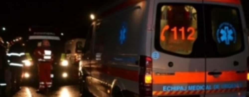Accident pe DN1, în Românești: două persoane au ajuns la spital