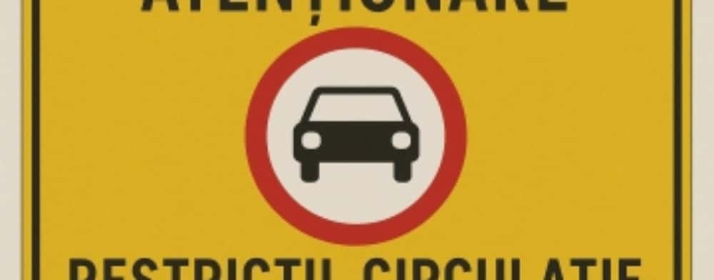 UPDATE/ Trafic blocat pe DN1, la Sinaia, din cauza unui copac căzut peste cablurile electrice