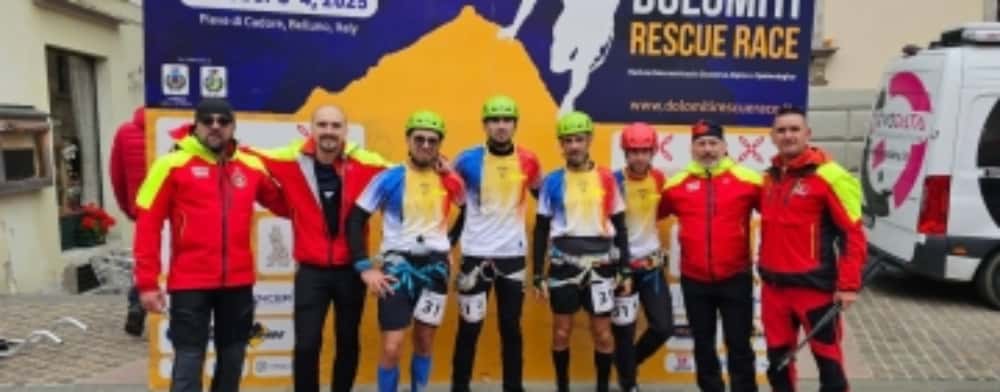 Salvamont România, pe podium la „Dolomiti Rescue Race”, în Italia. Patru sunt prahoveni!