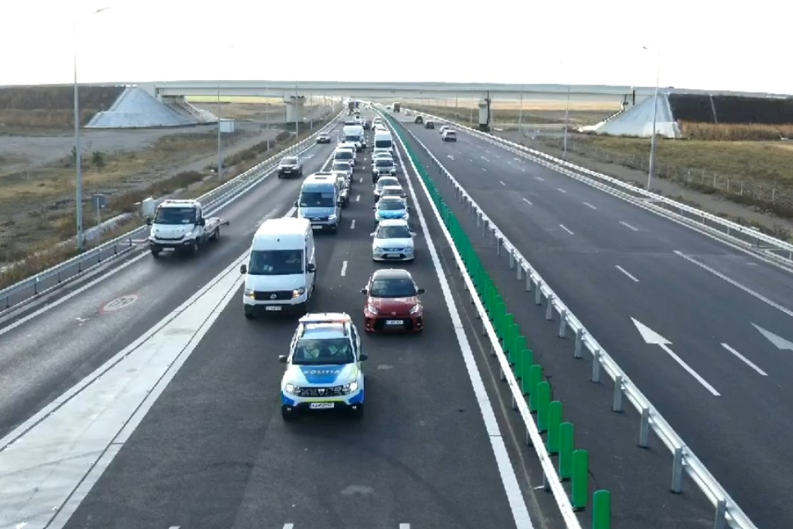 Hai că, în sfârșit, s-a deschis circulația și pe lotul 2 al autostrăzii Dumbrava – Buzău: încă 28 de kilometri din A7, accesibili șoferilor