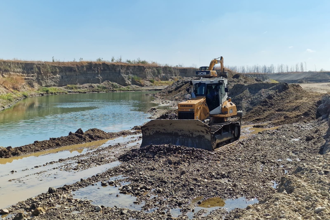 Control la o balastieră din Râfov. Ce neconformități au fost găsite, potrivit Instituției Prefectului