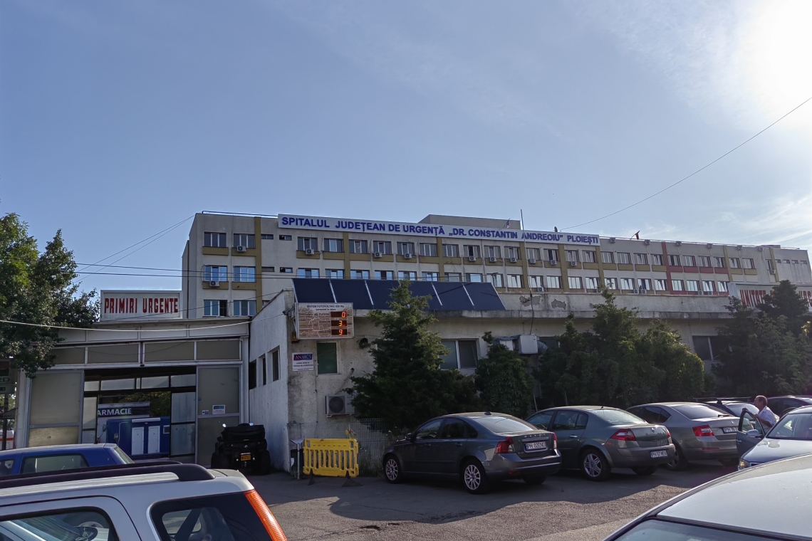 Alarmă falsă de incendiu la Spitalul Județean de Urgență „Dr. Constantin Andreoiu” Ploiești