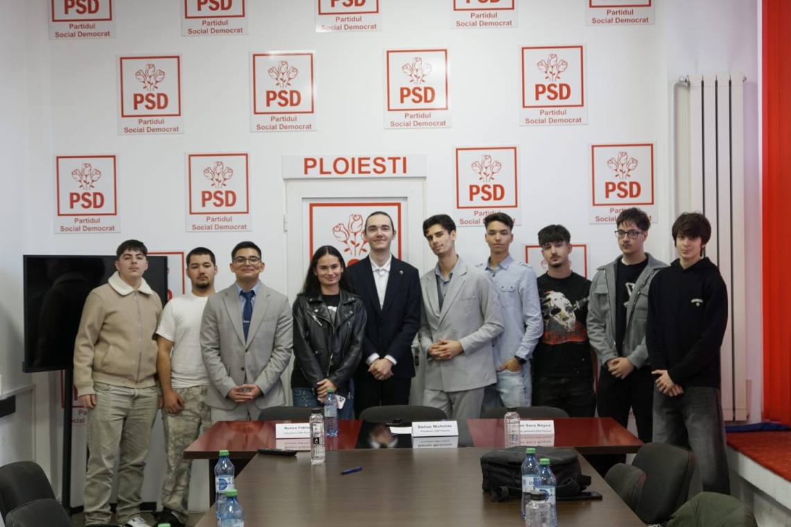 Liga Elevilor Social Democrați Ploiești, o nouă structură de reprezentare a tinerilor