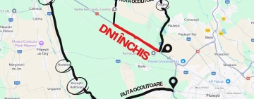 DN1 se închide temporar la Movila Vulpii, săptămâna viitoare. Trafic deviat în perioada 24–27 noiembrie