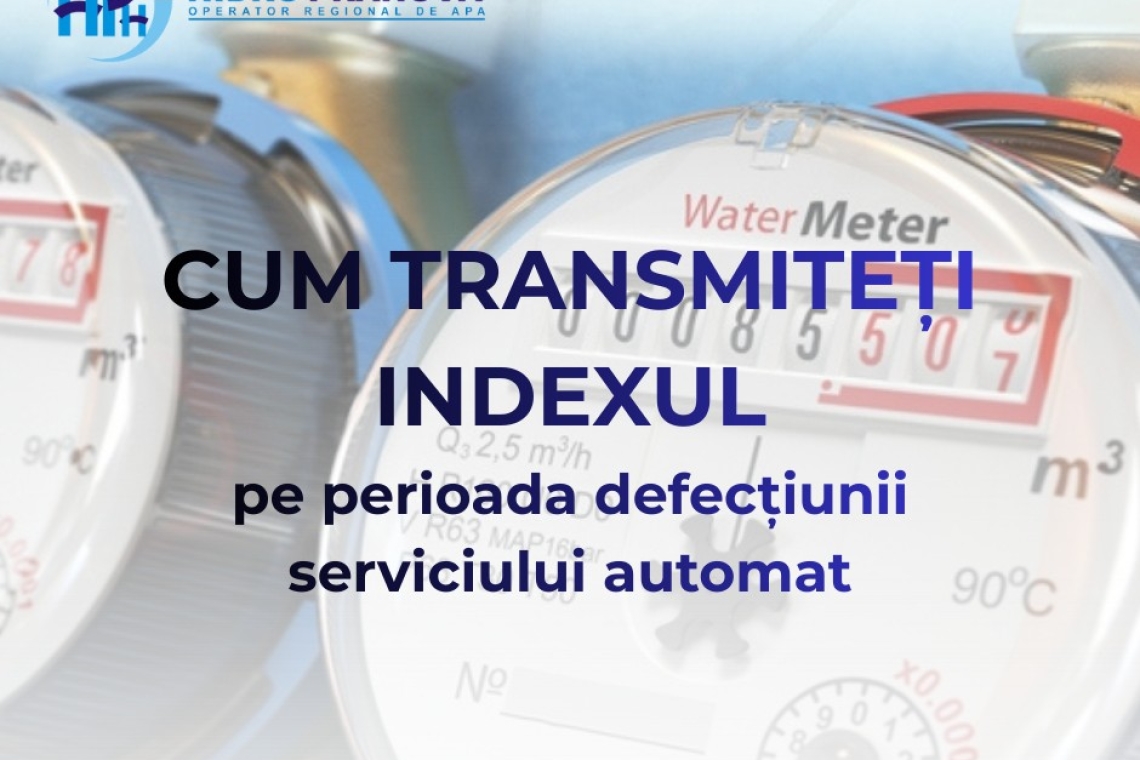 INFORMARE PENTRU ABONAȚII HIDRO PRAHOVA